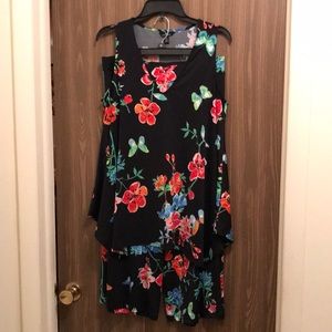 Top and matching knee length pant